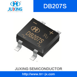 dB207s Vf1.1V Vrrm1000V Iav2a Ifsm60A Vrms700V Juxing Brand Surface Mount Bridge Rectifiers with dB-S Case dB207s Vf1.1V Vrrm1000V Iav2a Ifsm60A Vrms700V Juxing Brand Surface Mount Bridge Rectifiers with dB-S Case
