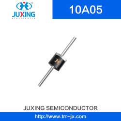 Juxing 10A05 R-6 Package 10A 50V Photovoltaic Solar Cell Protection Schottky Bypass Diode Juxing 10A05 R-6 Package 10A 50V Photovoltaic Solar Cell Protection Schottky Bypass Diode