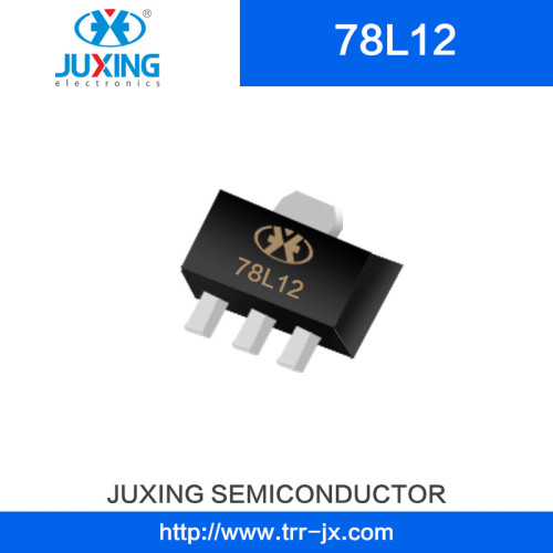 Juxing 78L12 600MW 100mA Three-Terminal Positive Voltage Regulator with Sot-89 Juxing 78L12 600MW 100mA Three-Terminal Positive Voltage Regulator with Sot-89