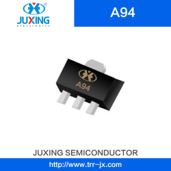Juxing A94 -400V-400mA 500MW Sot-89 Plastic-Encapsulate Switching Transistors (NPN) Juxing A94 -400V-400mA 500MW Sot-89 Plastic-Encapsulate Switching Transistors (NPN)