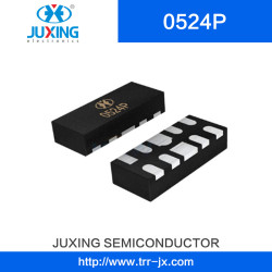 Juxing Brand Gesd0524p Ultra Low Capacitance ESD Protection Arry Diode with Dfn2510 Package Juxing Brand Gesd0524p Ultra Low Capacitance ESD Protection Arry Diode with Dfn2510 Package