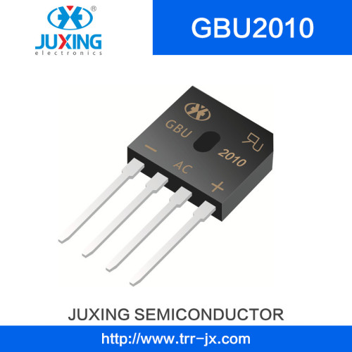 Juxing Gbu2010 Vrrm1000V Vrms700V Ifsm240A Vf1.1A I (AV) 20A Bridge Rectifiers with Gbu Case Juxing Gbu2010 Vrrm1000V Vrms700V Ifsm240A Vf1.1A I (AV) 20A Bridge Rectifiers with Gbu Case