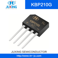 Juxing Kbp210g Vrrm1000V Vrms700V Ifsm45A Vf1.1A I (AV) 2A Big Chip Bridge Rectifiers with Kbp Package Juxing Kbp210g Vrrm1000V Vrms700V Ifsm45A Vf1.1A I (AV) 2A Big Chip Bridge Rectifiers with Kbp Package