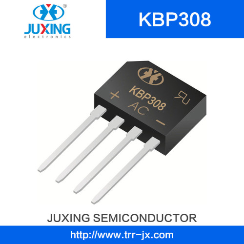 Juxing Kbp308 800V 3A Ifsm60A Vf1.1A Bridge Rectifiers Diodes with Kbp Package Juxing Kbp308 800V 3A Ifsm60A Vf1.1A Bridge Rectifiers Diodes with Kbp Package
