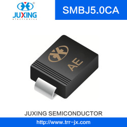 Juxing Low Profile Package Smbj5ca Gpp 5V Surface Mount Transient Voltage Suppressor Diode Smtvs (TVS/ESD) Power 600W Juxing Low Profile Package Smbj5ca Gpp 5V Surface Mount Transient Voltage Suppressor Diode Smtvs (TVS/ESD) Power 600W