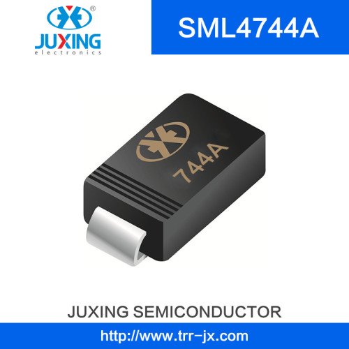 Juxing Sml4744A Glass Passivated Zener Diodes Suitable for Surface Mounted Design with SMA Package Juxing Sml4744A Glass Passivated Zener Diodes Suitable for Surface Mounted Design with SMA Package