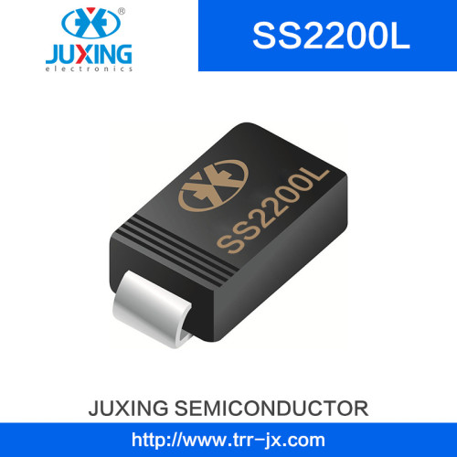 Juxing Ss2200L 200V2a Ifsm50A Vf0.85 Surface Mount Low Vf Schottky Rectifiers Diodes with SMA Juxing Ss2200L 200V2a Ifsm50A Vf0.85 Surface Mount Low Vf Schottky Rectifiers Diodes with SMA