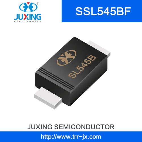 Juxing Ssl545bf Vrrm40V Iav5a Ifsm150A Vf0.45A Surface Mount Low Vf Schottky Rectifiers with Smbf Case Juxing Ssl545bf Vrrm40V Iav5a Ifsm150A Vf0.45A Surface Mount Low Vf Schottky Rectifiers with Smbf Case