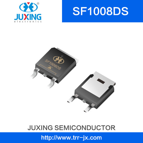 Sf1008ds Vrrm800V Iav10A Ifsm175A Vrms560V Juxing Brand Superfast Recovery Rectifiers Diode with to-252 Case Sf1008ds Vrrm800V Iav10A Ifsm175A Vrms560V Juxing Brand Superfast Recovery Rectifiers Diode with to-252 Case