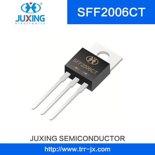 Sff2006CT 600V 20A Ifsm80A Juxing Superfast Recovery Rectifiers Diodes with ITO-220ab Case Sff2006CT 600V 20A Ifsm80A Juxing Superfast Recovery Rectifiers Diodes with ITO-220ab Case