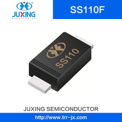 Ss110f Vrrm100V Iav1a Ifsm50A Vrms70V Vf0.85A Juxing Surface Mount Schottky Rectifiers Diodes with Smaf Package Ss110f Vrrm100V Iav1a Ifsm50A Vrms70V Vf0.85A Juxing Surface Mount Schottky Rectifiers Diodes with Smaf Package