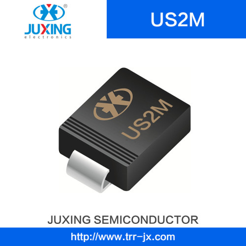 Us2m Vf1.7V Vrrm1000V Iav2a Ifsm50A Vrms700V Juxing Surface Mount Ultra Fast Rectifiers SMB Us2m Vf1.7V Vrrm1000V Iav2a Ifsm50A Vrms700V Juxing Surface Mount Ultra Fast Rectifiers SMB