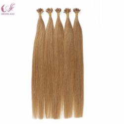 100% Human Brazilian Hair U/Nail Tip Hair Remy Hair Extension, 0.8g 1g Per Strand and 100s Per Pack