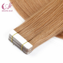 100% Human Hair Virgin Remy Full Cuticle Double Drawn Tape in Hair Extensions