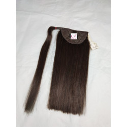 100% Remy Human Hair Ponytail Hair Extension Wrap Hair Ponytail
