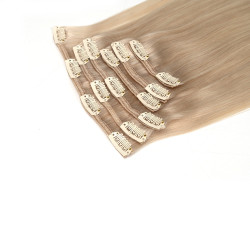 100% Unprocessed Virgin Remy Clip in Hair Extensions