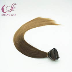 Best Hot Selling New Products Seamless PU Skin Weft Clip in Hair Extension