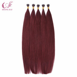 Best Selling Remy Hair Hair Grade and None Chemical Processing Nano Ring Hair