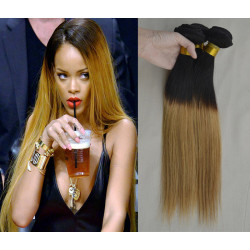 Brazilian Hair Weft Virgin Hair Weave Ombre Color Natural Hair