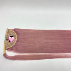 Brazilian High Quality Virgin Cuticle Aligned Ponytail Hair Extensions