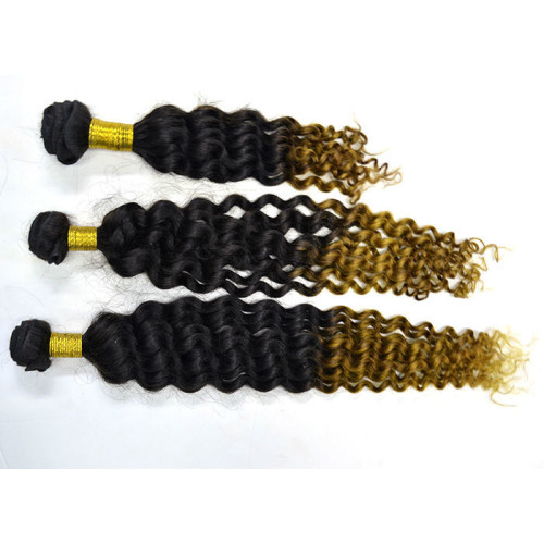 Brazilian Human Hair Remy Hair Deep Wave Hair Wefts