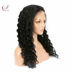 Brazilian Human Hair Wig, Cheap Brazilian Silk Top 4X4 Human Hair Full Lace Wig with Baby Hair Transparent Lace Wig