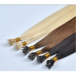 Brazilian Remy Human Hair Nano Ring Hair Extension