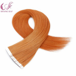 Cheap Wholesale Brazilian Remy Human Hair Extension Russian Cuticle Tape Hair Extension