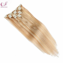 Clip on Hair Extensions Natural Human Hair