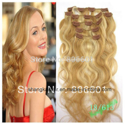 Clips Hair Extension Remy Brazilian Hair Extension