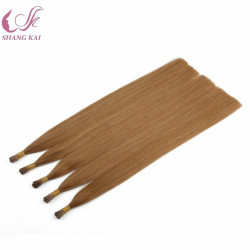 Cuticle Aligned Hair Pre-Bonded Hair Extension Stick Tip Human Russian Hair