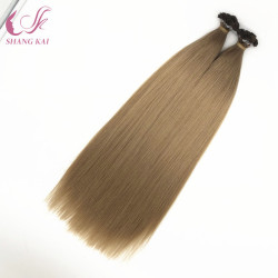 Double Drawn Full Cuticle Aligned Pre-Bonded Flat Tip Hair Extensions