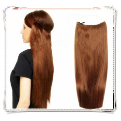 Double Drawn Human Hair Hair Extension Lace Weft