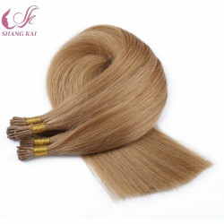 Double Drawn Pre Bonded U Nail I Flat Tip 100 Remy Russian Human Hair Extension