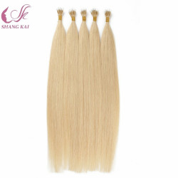 Double Drawn Remy Human Hair Nano Ring Tip Hair Extensions