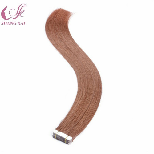 Double Drawn Tape Hair Extension Human Hair, Natural Tape in Human Hair Extensions