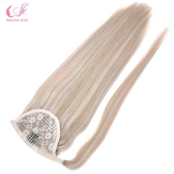 Double Drown 100% Brazilian Hair Ponytail Hair Extensions