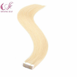 Europe Remy Human Hair Blonde Tape Hair Extensions