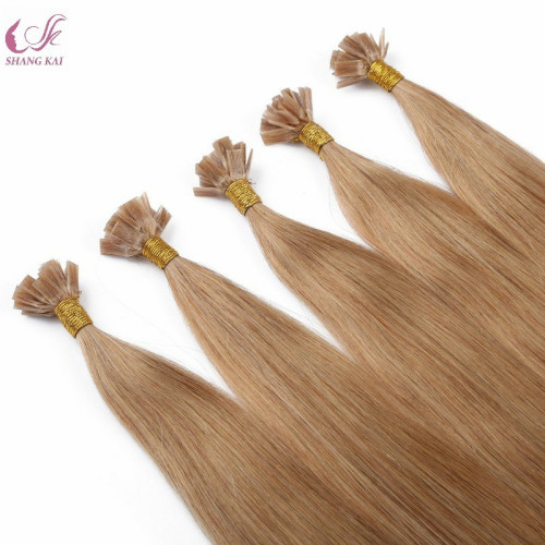 Factory Price Latest Design 100% Virgin Hair Flat-Tip Hair Extension