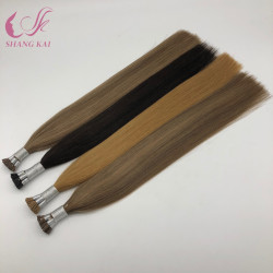 Factory Price Silky Straight 20inch Cuticle Virgin I Tip Hair Extensions