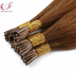 Factory Wholesale Price 100% Virgin Hair I-Tip Prebonded Hair Extension