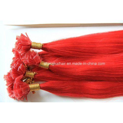 Flat Hair 100% European Human Hair Extension