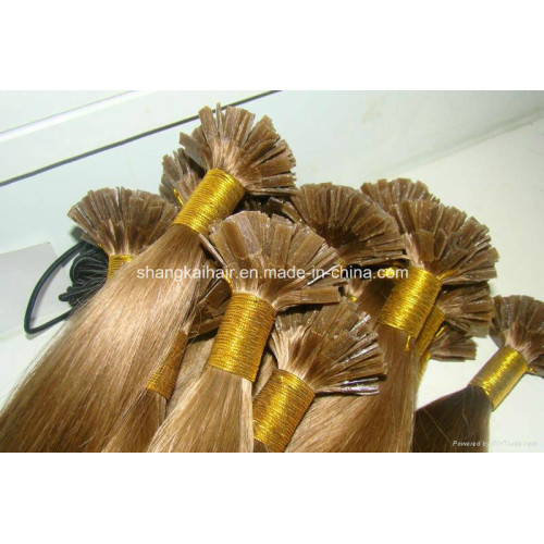 Flat Tip Hair Keratin Extension Indian Remy Human Hair