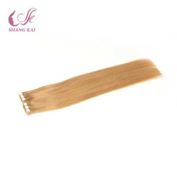 Full Cuticle 100% Remy Hair Blonde Tape Hair Extension