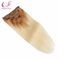 Full Cuticle 100% Virgin Clip in Hair Extensions