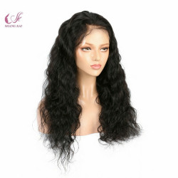 Glueless Silk Top Brazilian Body Wave Hair Full Lace Wigs Transparent Lace Front Wigs