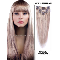 Hair Extension Supplier Clip in Remy Human Hair Extension