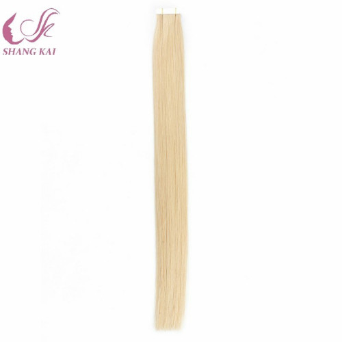 High Quality 100% Remy Human Hair Tape Hair Extensions European Hair