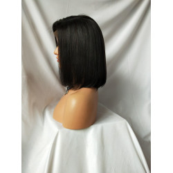 High Quality Remy Brazilian Human Hair Bob Wig Lace Front Wig