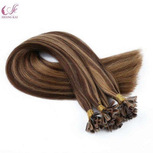 Highest Quality Keratin Brazilian Human Hair U Tip Hair